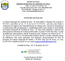 Aviso de Licitação - Dispensa 002-2025